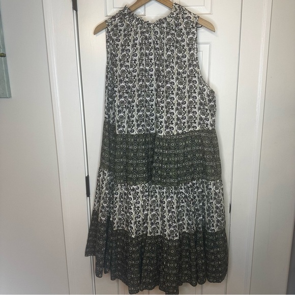 Chelsea & Theodore Floral Cotton Dress Woman’s 2X - Picture 2 of 9